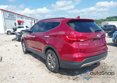 2015 Hyundai Santa Fe Sport 2.4L z USA, uszkodzony, nr VIN 5XYZU3LB8FG297581